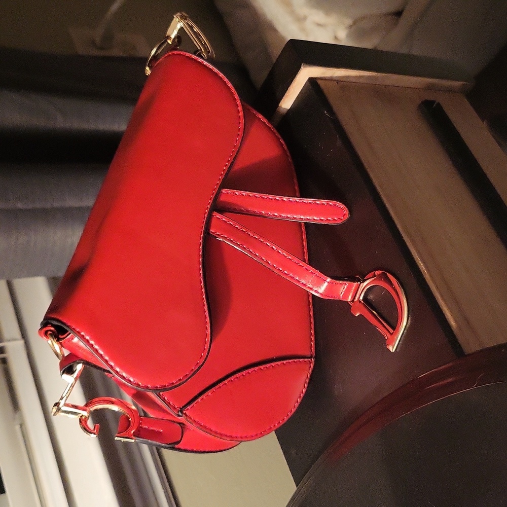 NWOT - Designer inspired saddle bag